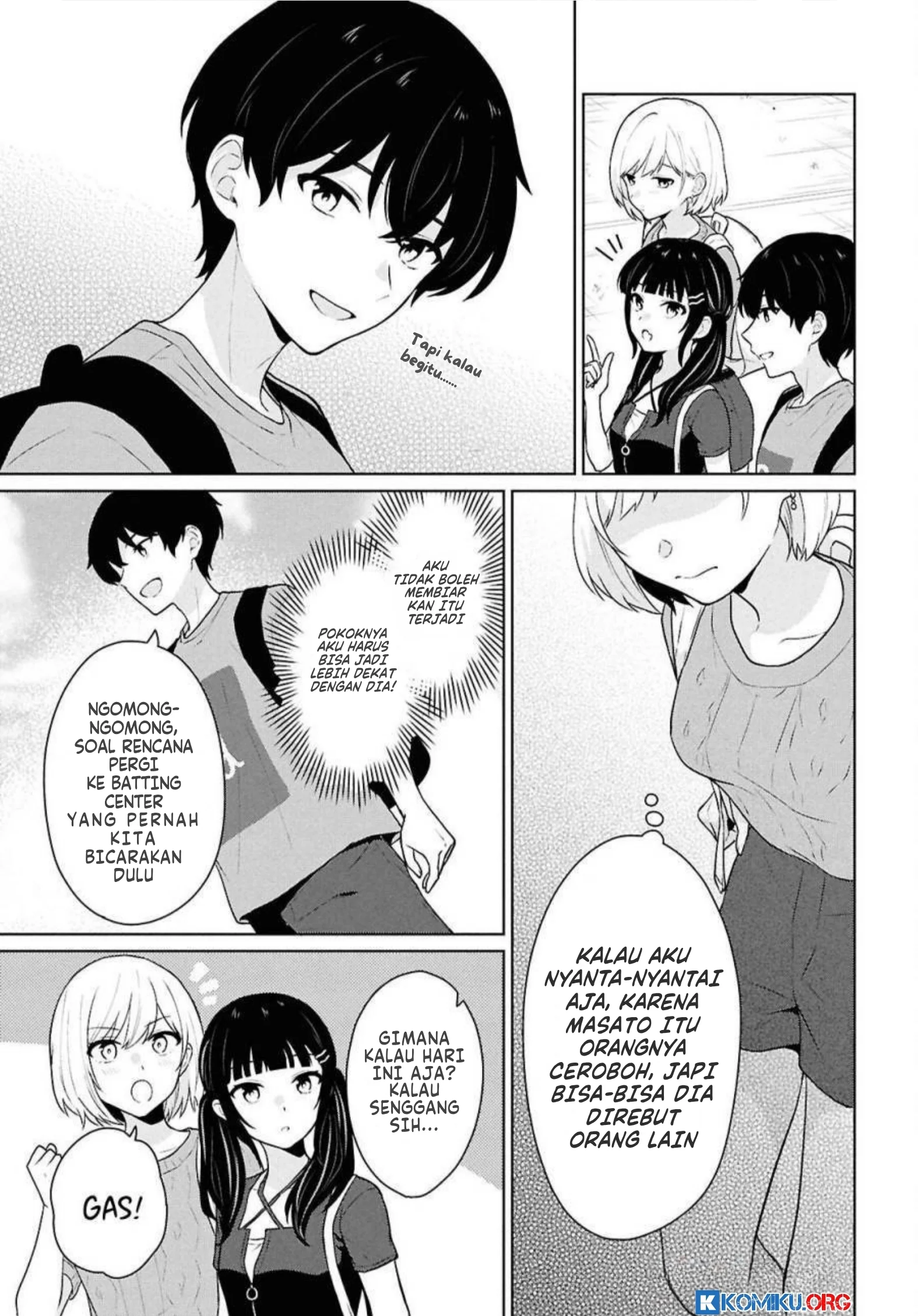 Danjohi 1:5 no Sekai demo Futsu ni Ikirareru to Omotta? ~ Geki Juu Kanjou na Kanojotachi ga Mujikaku Danshi ni Honrousaretara Chapter 13 Fixed Gambar 4